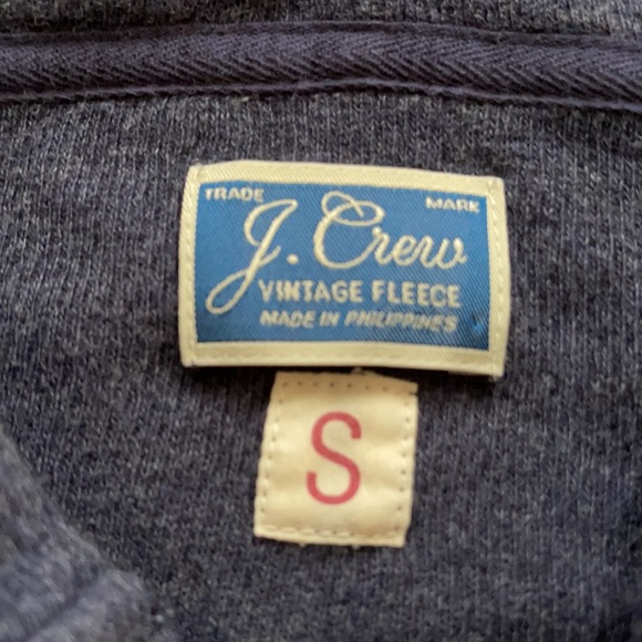 J. Crew Vintage Fleece Hoodie - Picture 2 of 9